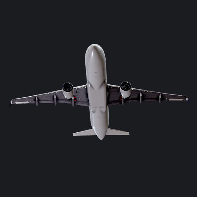آبجکت هواپیما 3